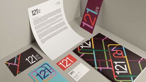 平面设计 121 商业和营销咨询公司品牌形象设计